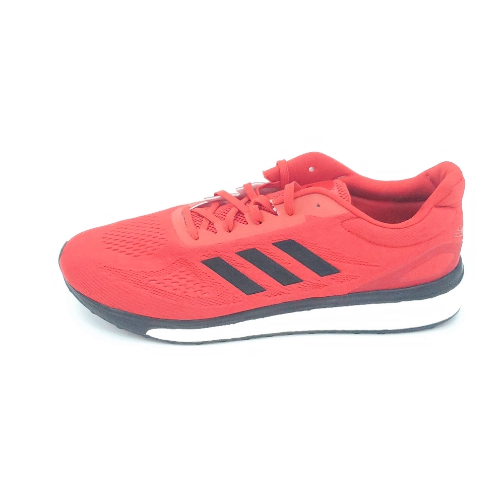 Adidas mens boost athletic shoes Red black lace up - Picture 2 of 8